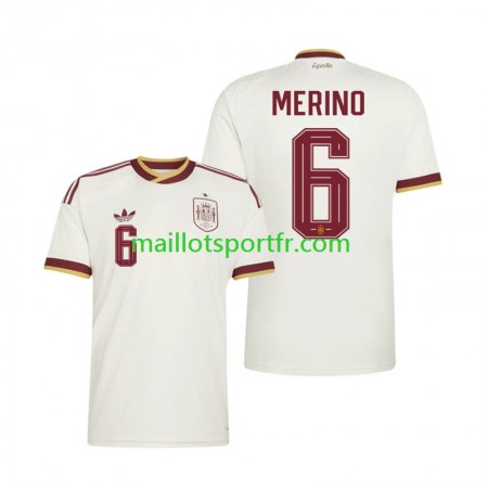 Maillot de Foot Espagne Mikel Merino 6 Exterieur World Cup 2026 Maillot de Foot Espagne Mikel Merino 6 Exterieur World Cup 2026